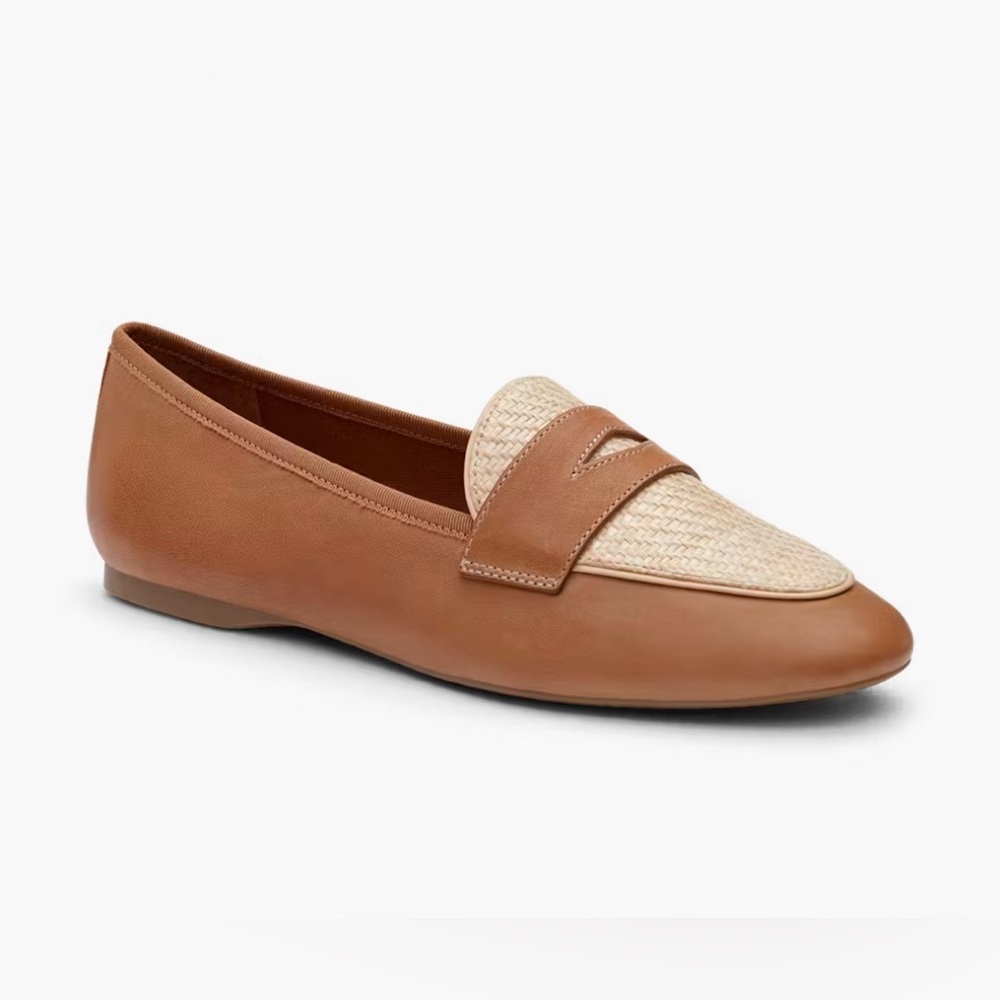 Women’s Birdies Vesper Loafers in Cappuccino Leather, size 9, NWOT/box - Picture 2 of 14